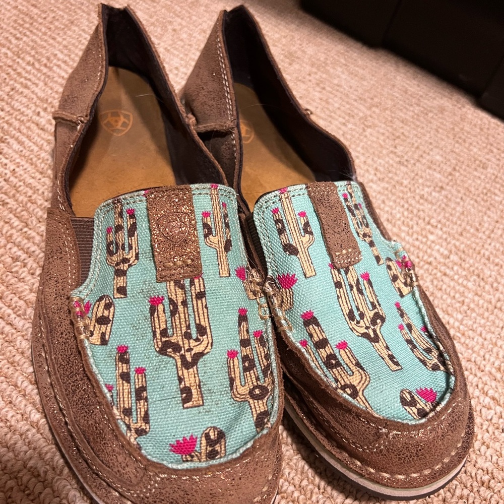 Ariat Womens Cactus Cruiser - Brown and Blue